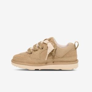 Ugg Kids Lo Lowmel Sneaker Mustard Seed